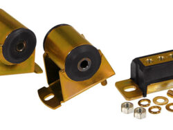 Prothane 1-502-BL Black 6 Cylinder Motor Mount Kit for Jeep YJ and TJ 